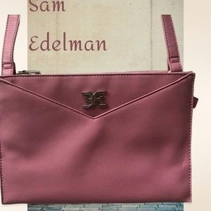 SAM EDELMAN Crossbody Cherry Blossom Adley Adjustable Strap NWOT Size 11” x 7.5”